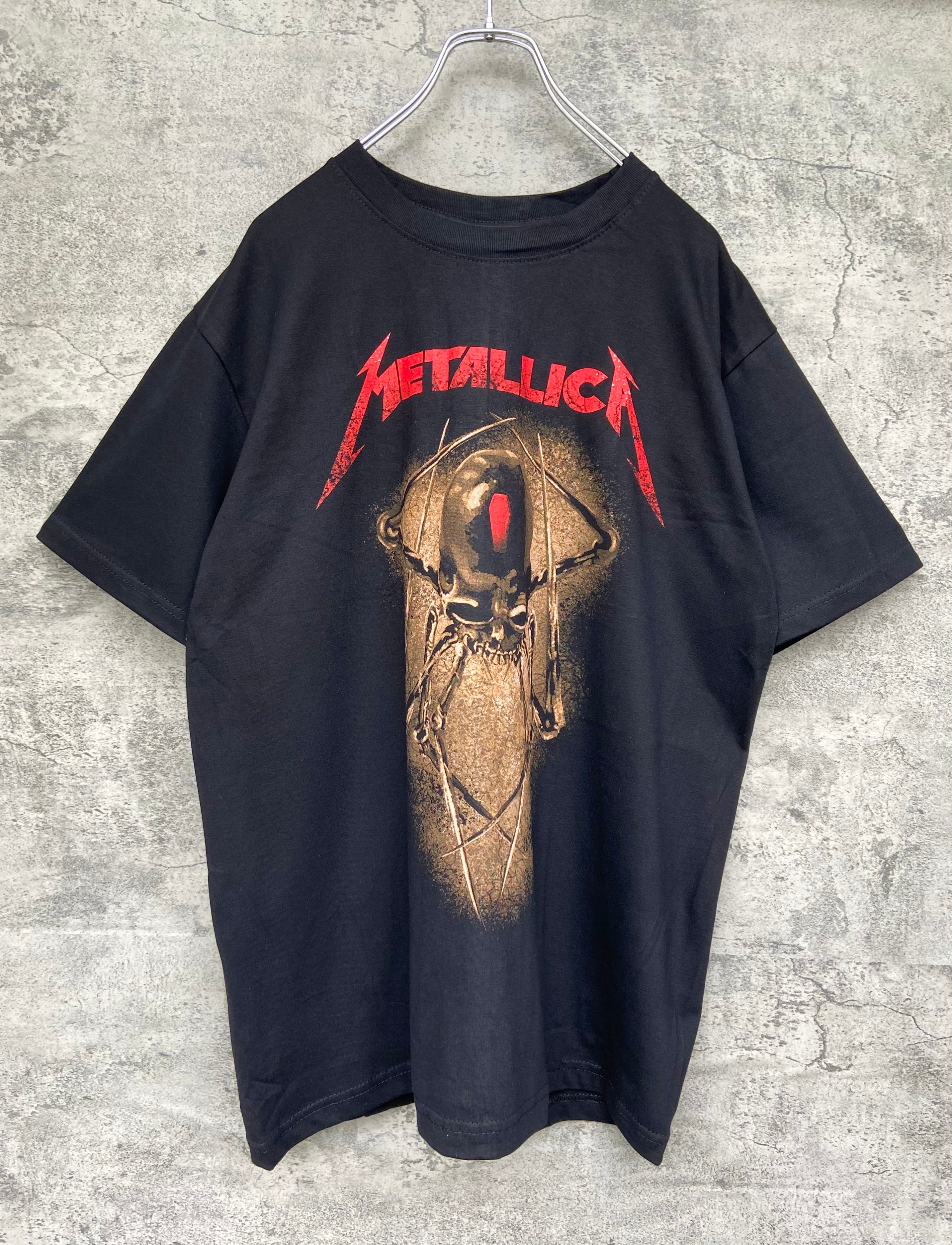 【希少】Metallica メタリカ　バンドTシャツ　スカルスパイダー