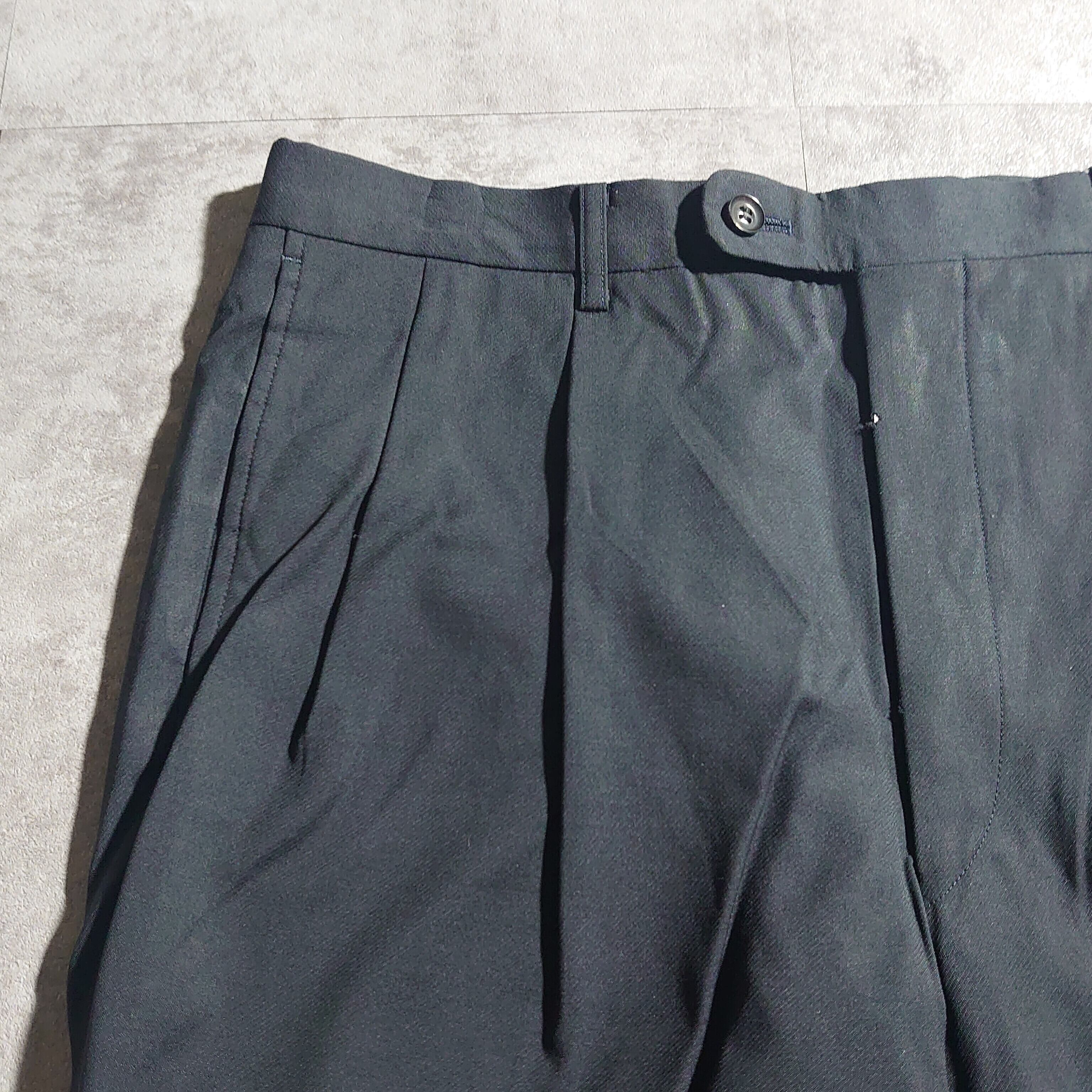 90s two tack slacks black Dior スラックス 90s two tack slacks black Dior スラックス 80-90s Christian