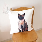 Jubilee クッションカバー ネコ MEKONG BOBTAIL