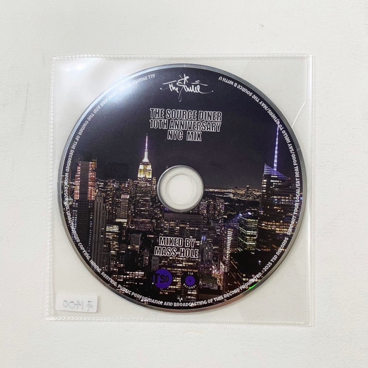 MASS-HOLE - THE SOURCE DINER 10TH ANNIVERSARY NYC MIX | stacks 