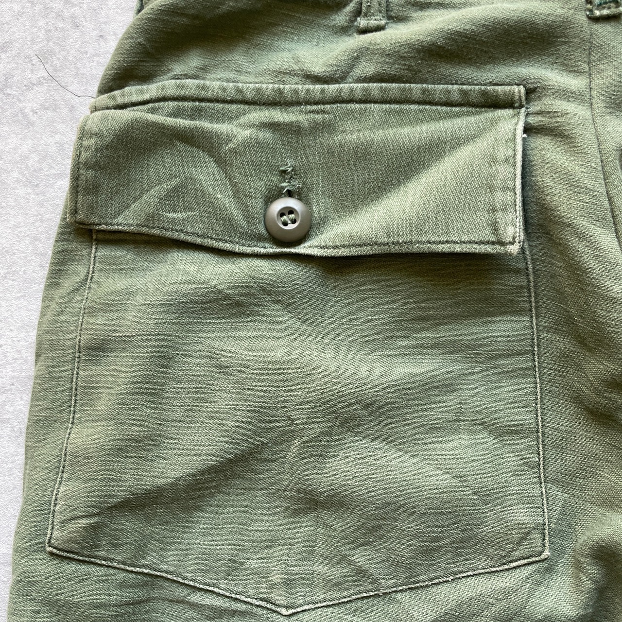 60s アメリカ軍 実物 US ARMY 米軍 ベイカーパンツ OG107 32×31 | ib2
