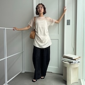 マットサテンミディアムcamisole/アイボリー