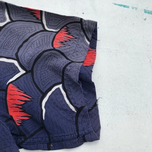 40's～ DUKE KAHANAMOKU デュークカハナモク レーヨンアロハシャツ