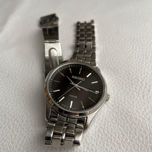 SEIKO ソーラー　腕時計　※要ベルト交換
