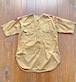 40s  SWEET - ORR No collar × Change button ×Cotton Gasset BOY SCOUT OF AMERICA OFFICIAL SHIRT