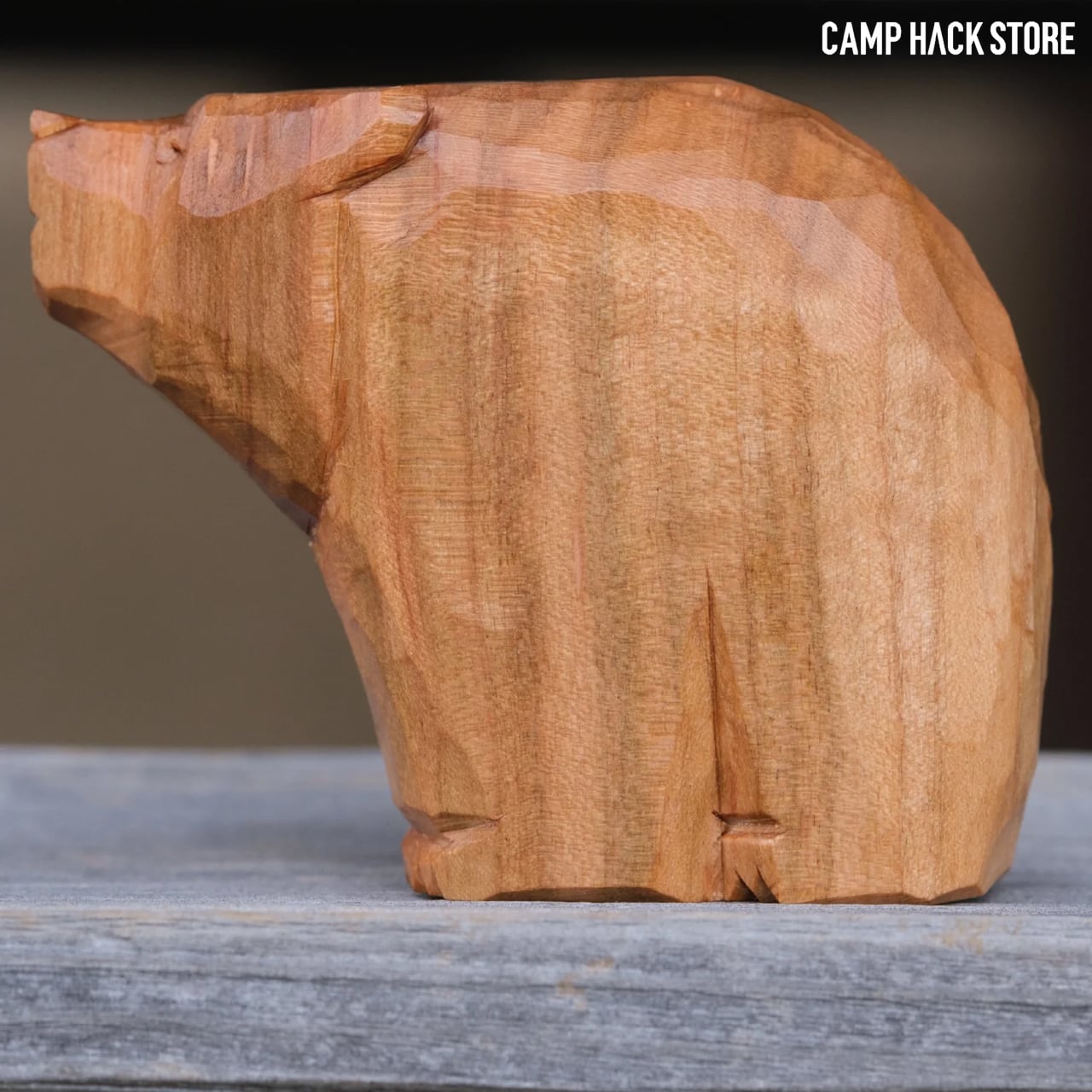 モーラナイフで始める「ウッドカービングキット熊」 | CAMP HACK STORE