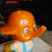 90s サトちゃん 佐藤製薬 ソフビ 貯金箱 特大