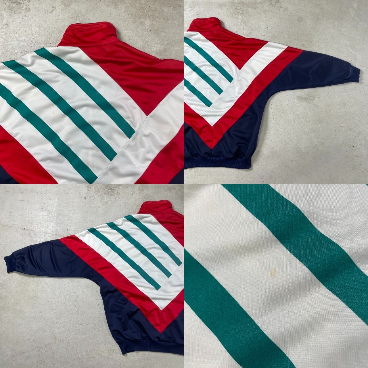 adidas アディダス トラックジャケット ジャージ 古着 アディダス トラックジャケット ジップアップ フルジップ ジャージ