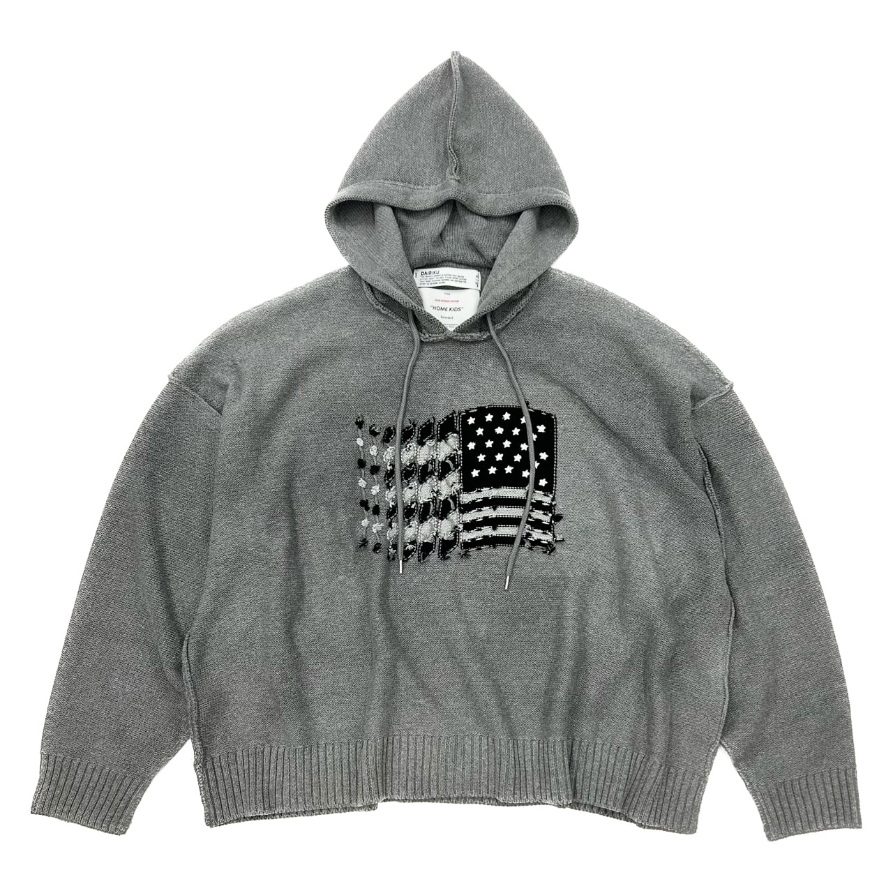 【新品未使用】DAIRIKU America Knit Hoodie ニット