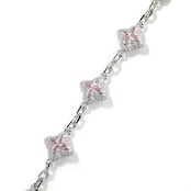 6色四つ葉のクローバー ブレスレット ネックレス W244