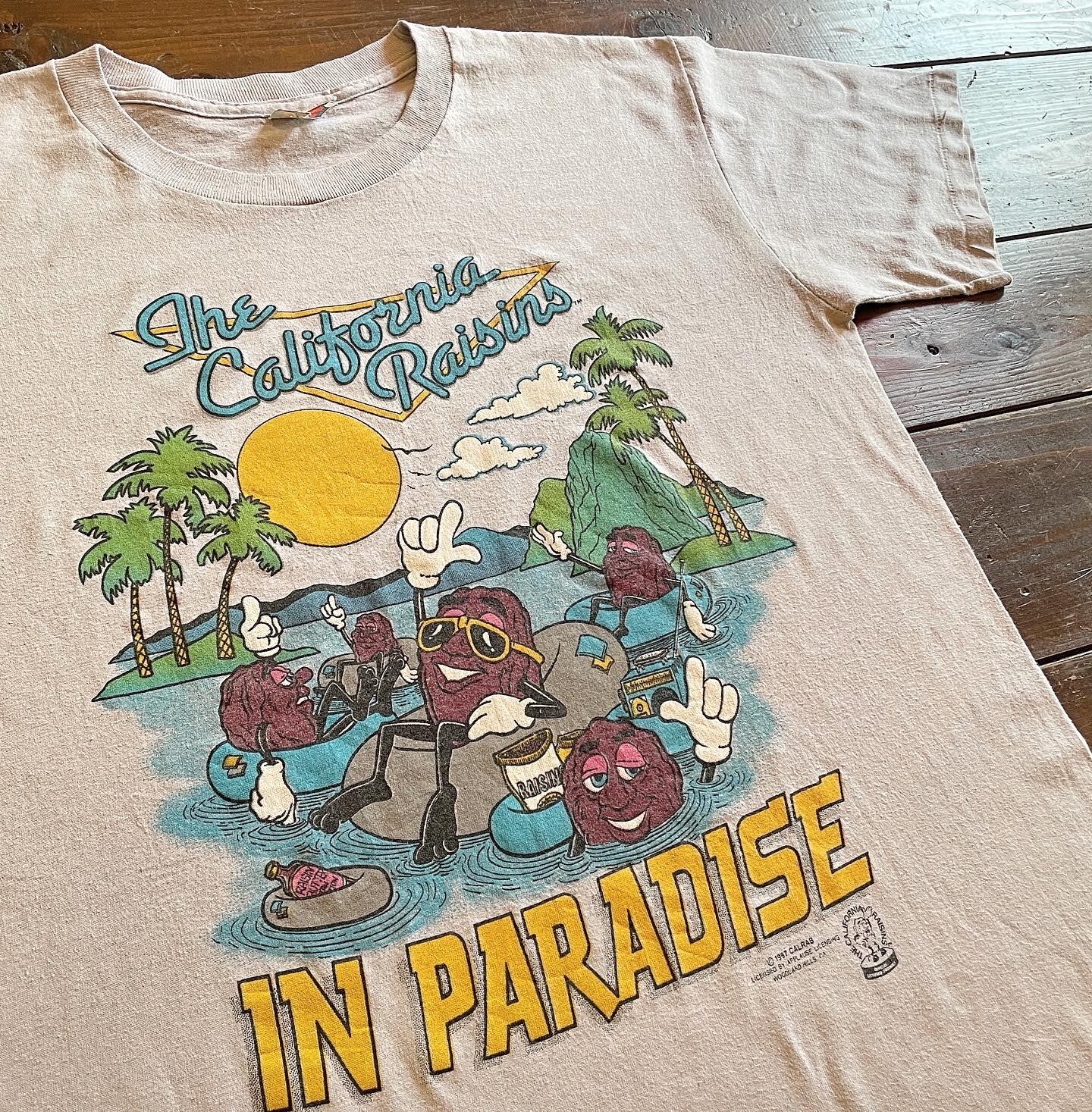 80s California Raisins INK Print T-Shirt | Rassic