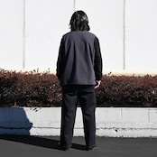 26SS ヤシキサヤトモの作る2-Tack Cutoff Wide Denim Pantsコーディネート