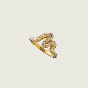 M Ring Gold