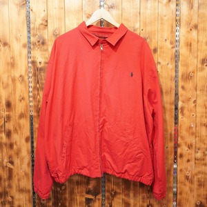 ralphlauren スウィングトップ 赤　XL/80s90s カナダ製　ラルフローレン　ドリズラージャケット