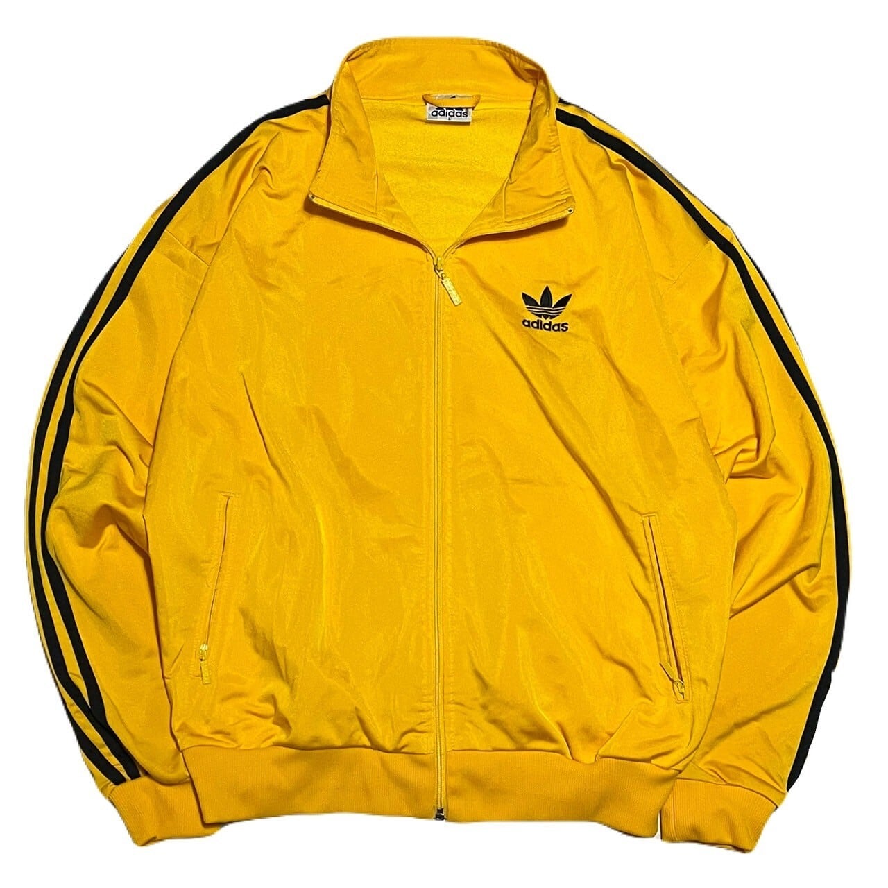 size L】90s adidas アディダス イエロー トラックジャケット