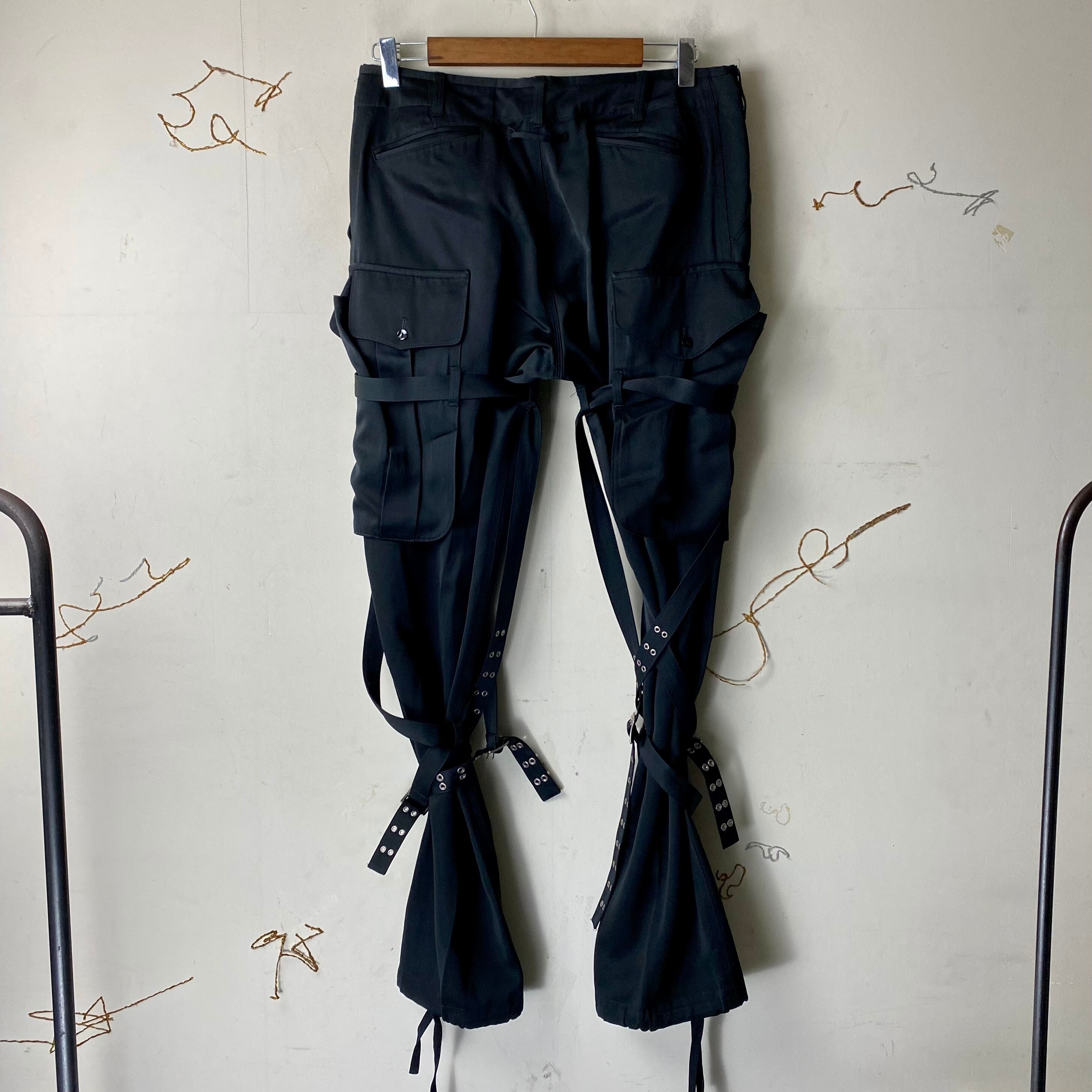 JEAN PAUL GAULTIER HOMME bondage pants | NOIR ONLINE