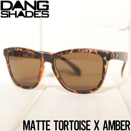 サングラス ウェリントン DANG SHADES ダンシェイディーズ OG Basic Matte Tortoise X Amber