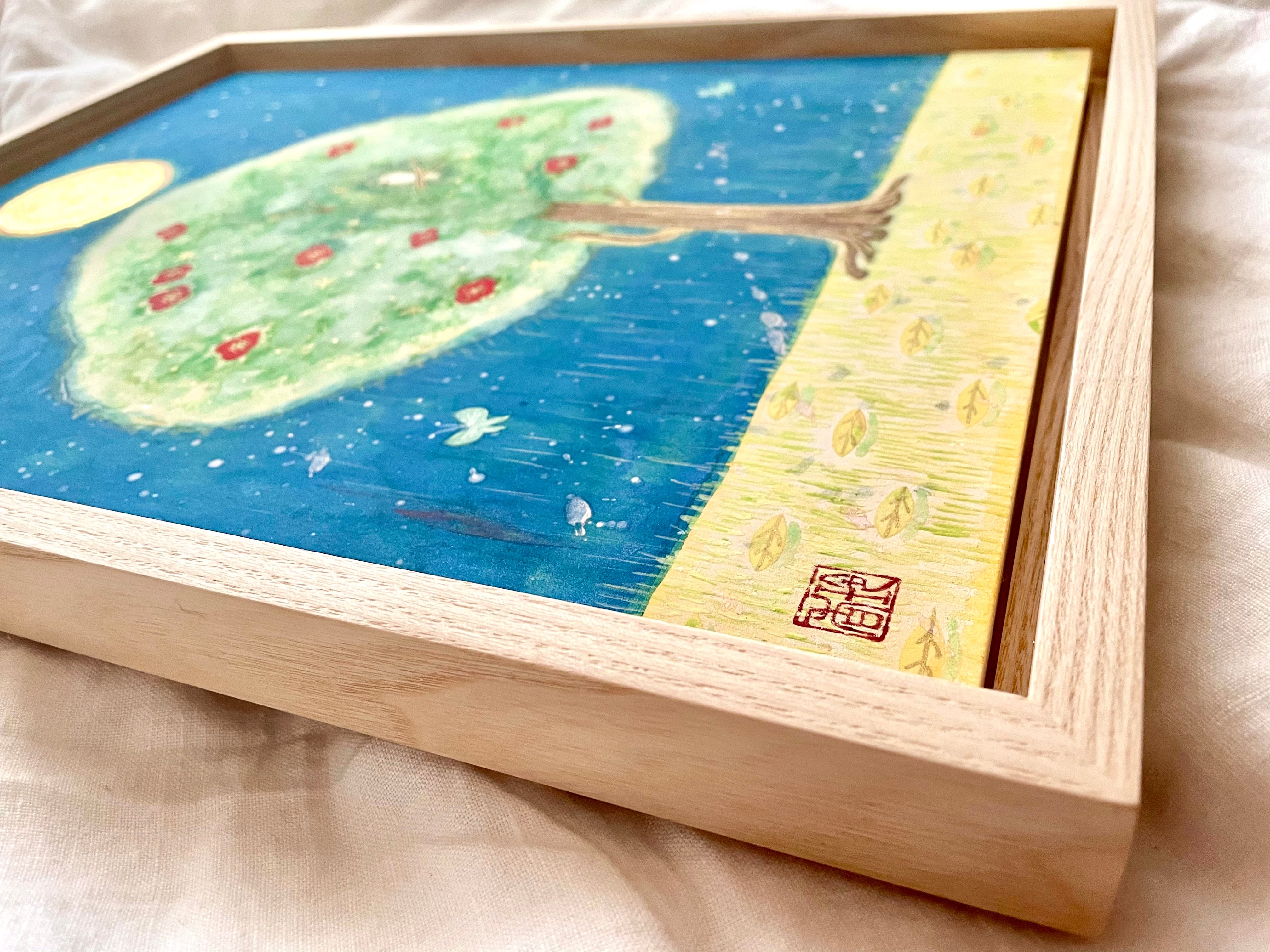 ポピィ 油絵 F6(410×318mm) 油絵額縁・日本画額縁(キャンバス・パネル