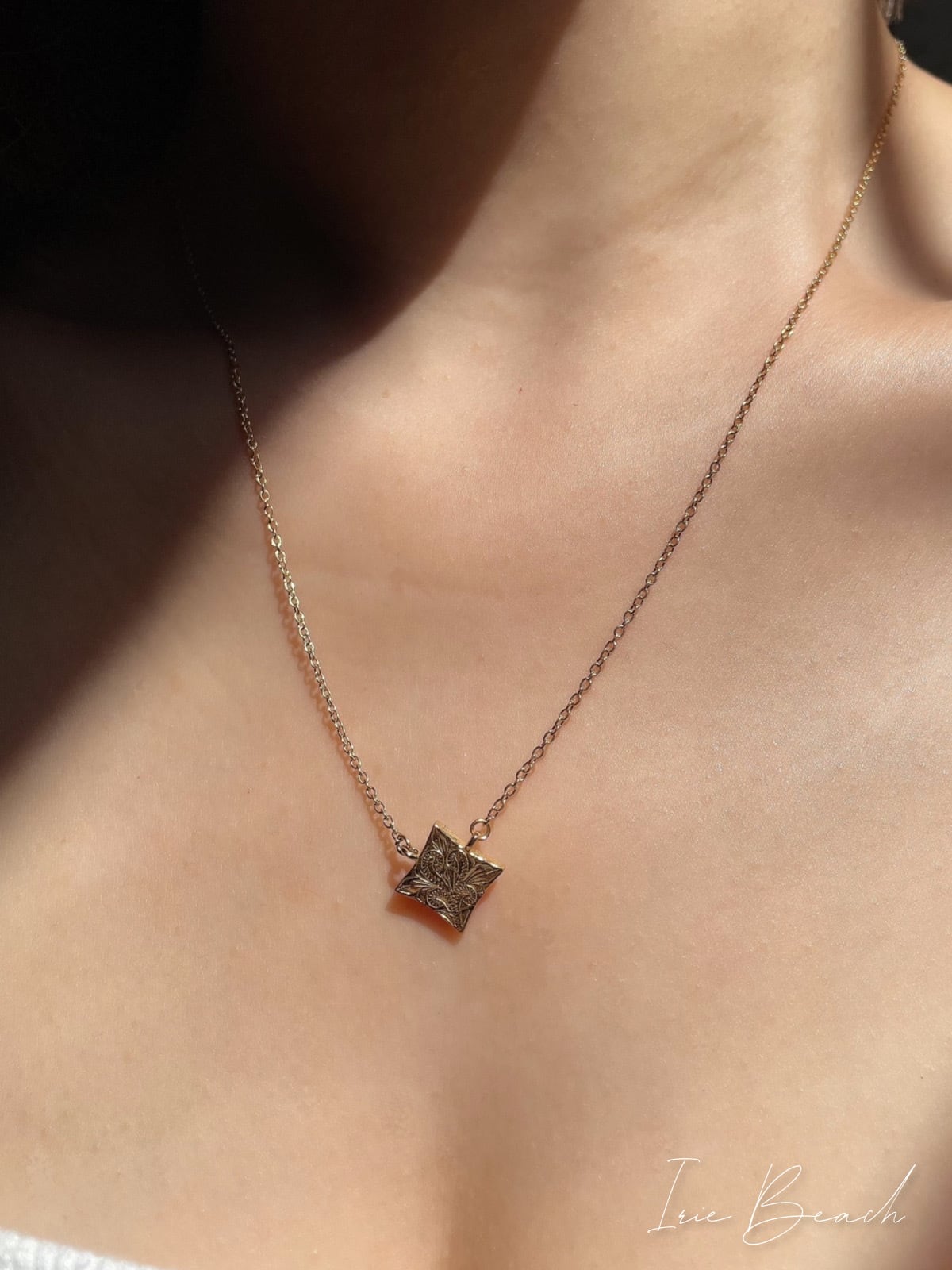 flower shell necklace(リバーシブル) | IRIEBEACH