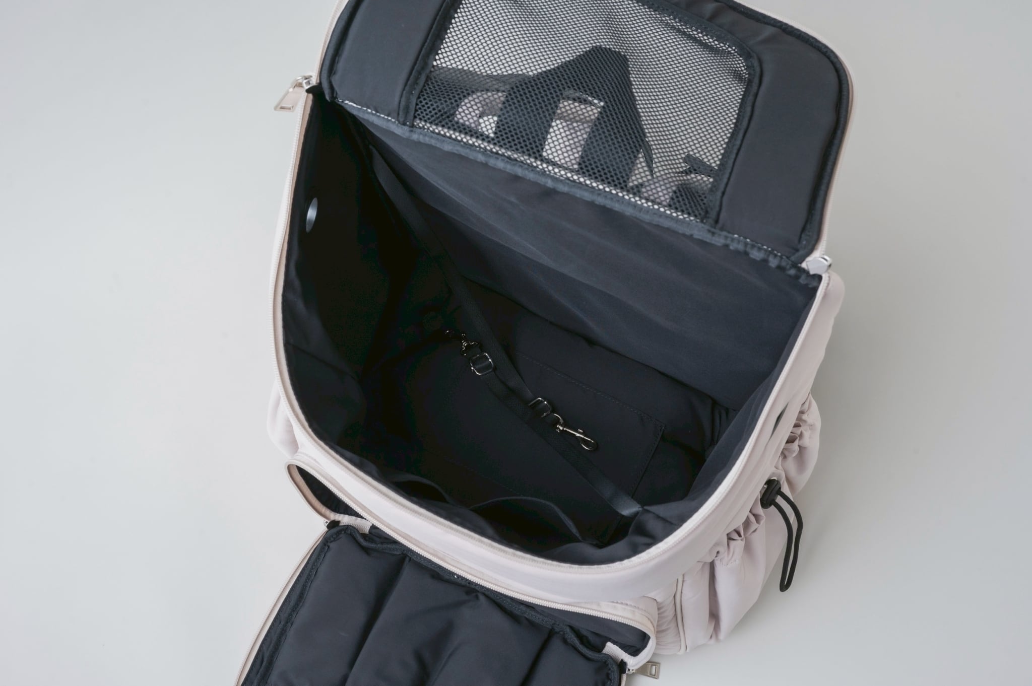 FuFu フワモコリュックキャリー Lサイズ ブラック | Milla Noue ミラヌー