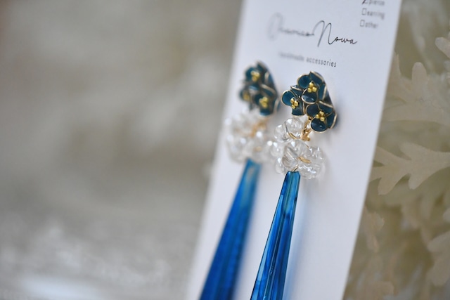 ロングドロップピアス ロングドロップピアス