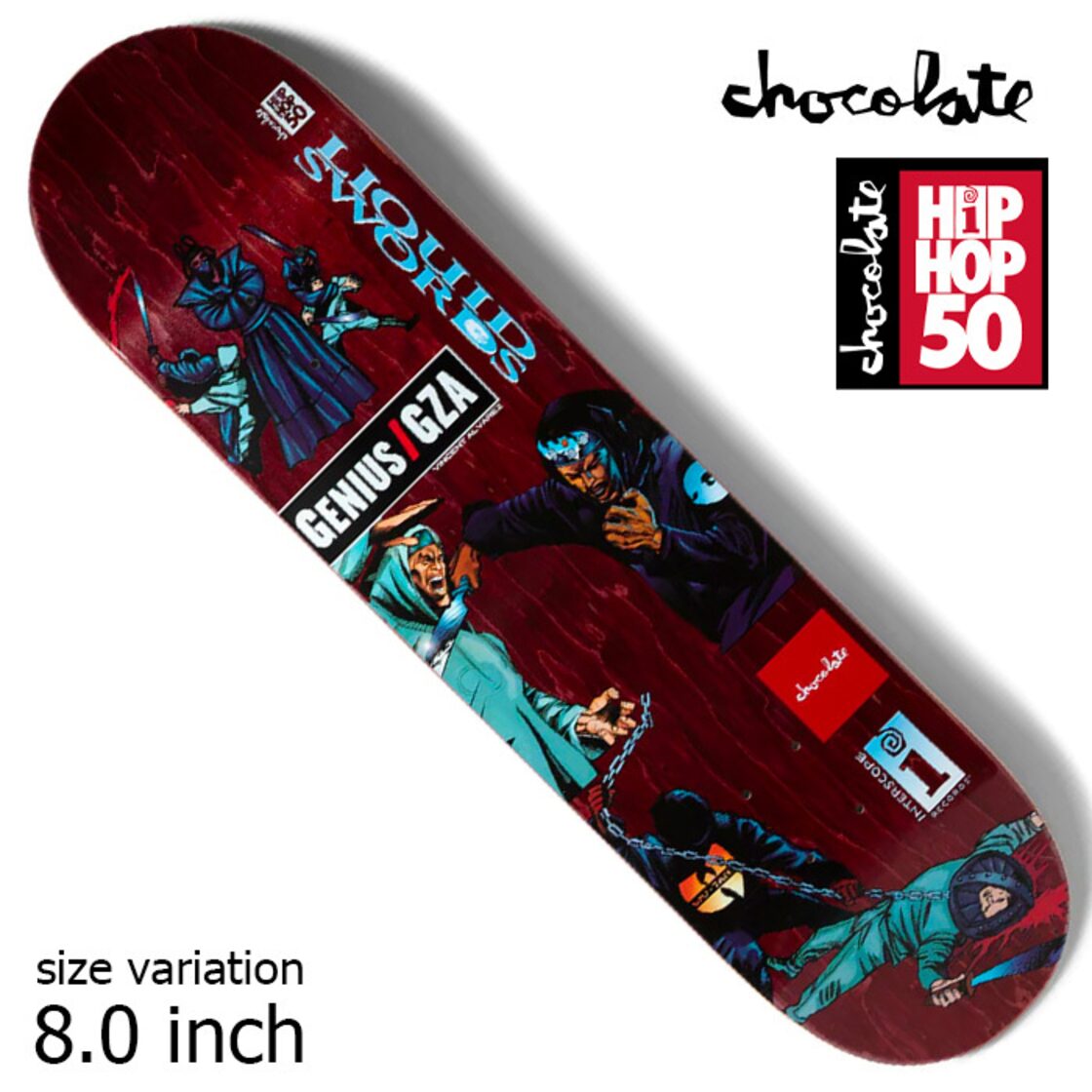 CHOCOLATE スケボー デッキ チョコレート ヒップホップ INTERSCOPE HIP 