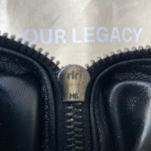 Our Legacy アワーレガシー レザーミニショルダーバッグ Delay Mini Bag ブラック 画像9
