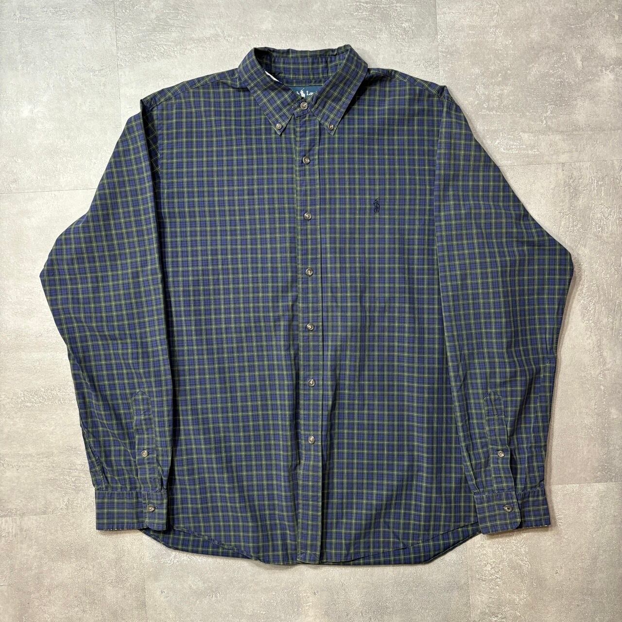 《XL》Ralph Lauren ラルフローレン 長袖シャツ チェック no.4100