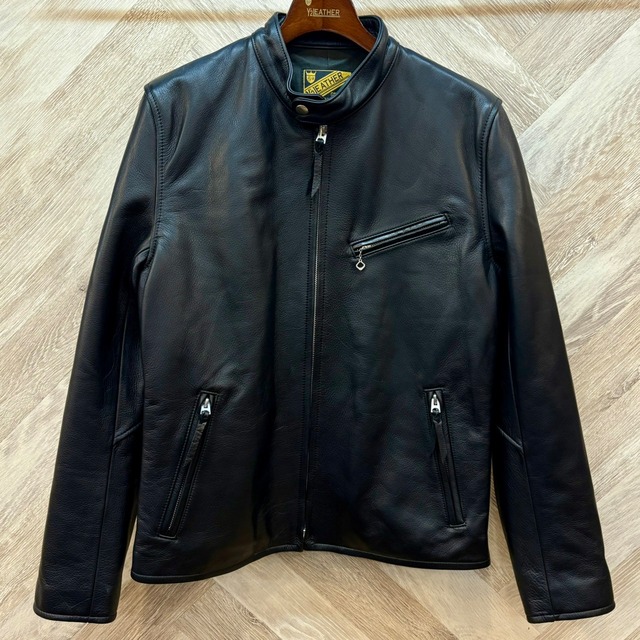 ワイツーレザー【Y'2 LEATHER】STEER OIL SINGLE BREASTED MOTORCYCLE JACKET 40・42サイズ