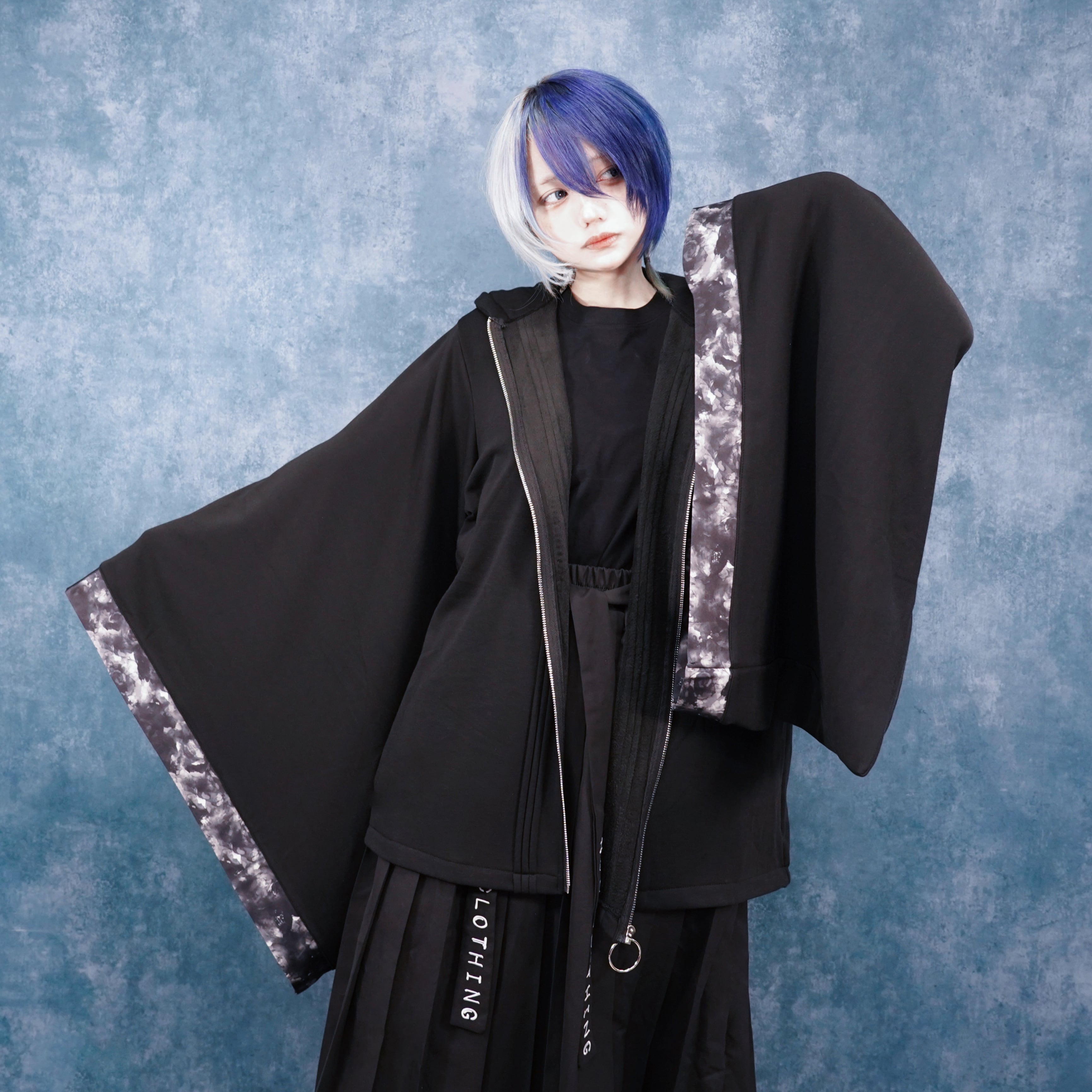 服飾文化研究会きもの図鑑 - （壱・弍・参 ）- 3冊セット 12月3日限定目玉大特価》和柄黒薔薇着物袖裏起毛ZIP OUTER | NIER CLOTHING