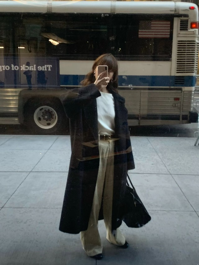 (予約) LIFFEY / Dear alpaca handmade coat 2color