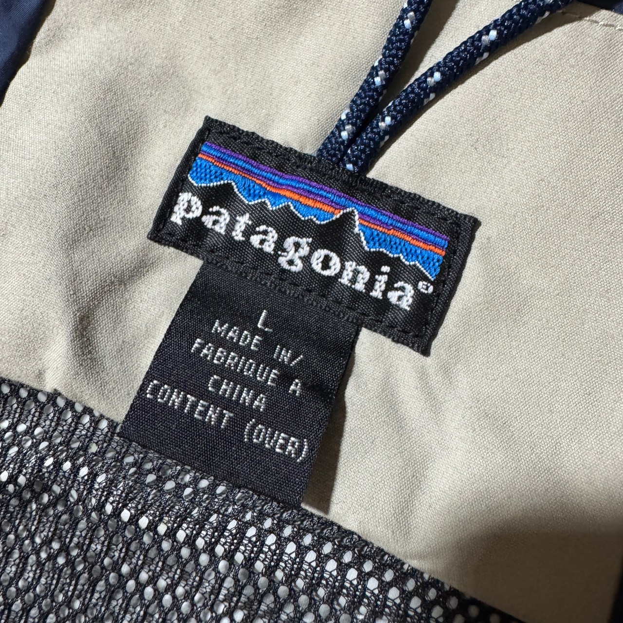 patagonia 00 storm jacket ストームジャケット vintage khaki L 