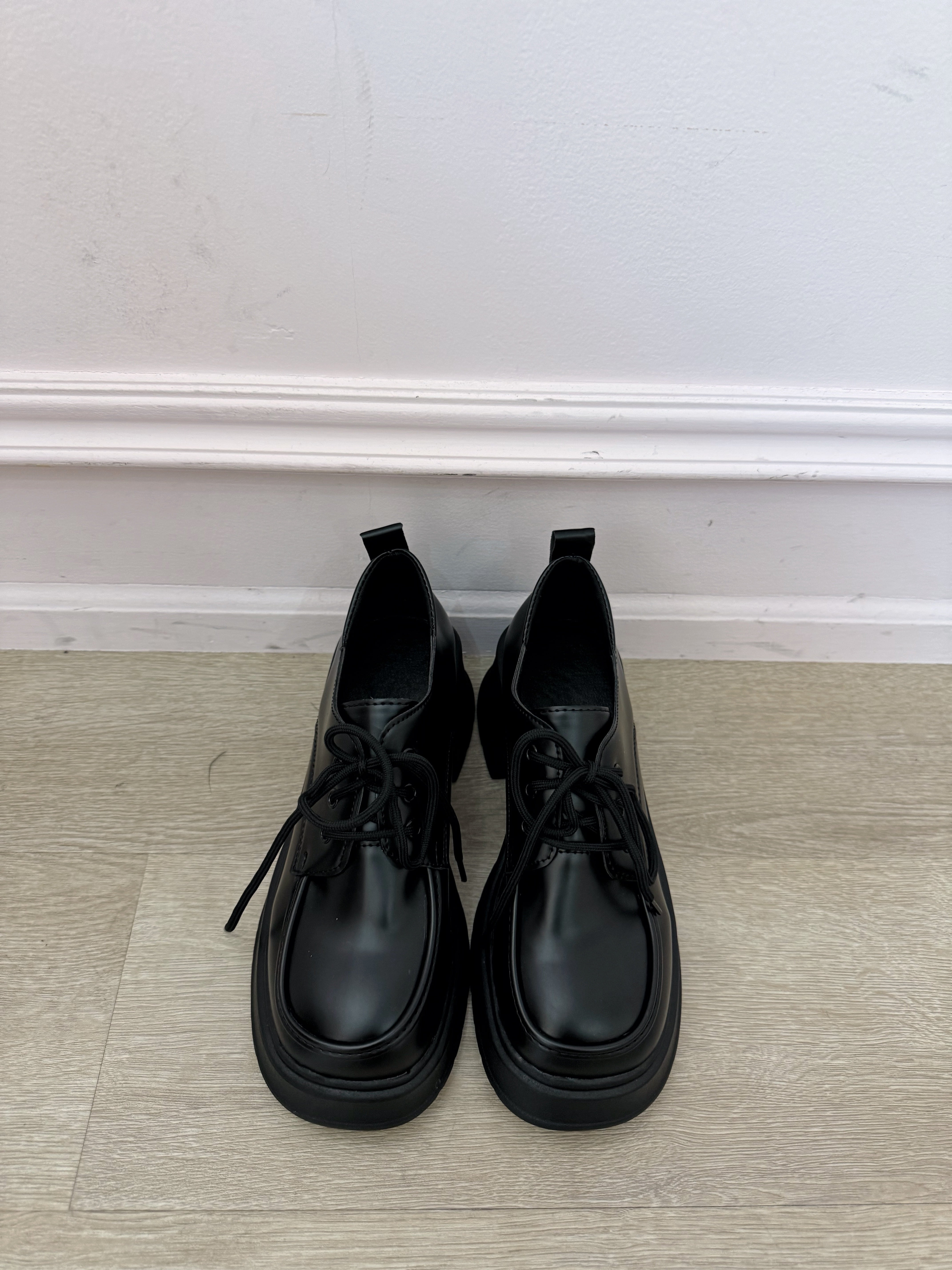 【LAST3】lace up loafer