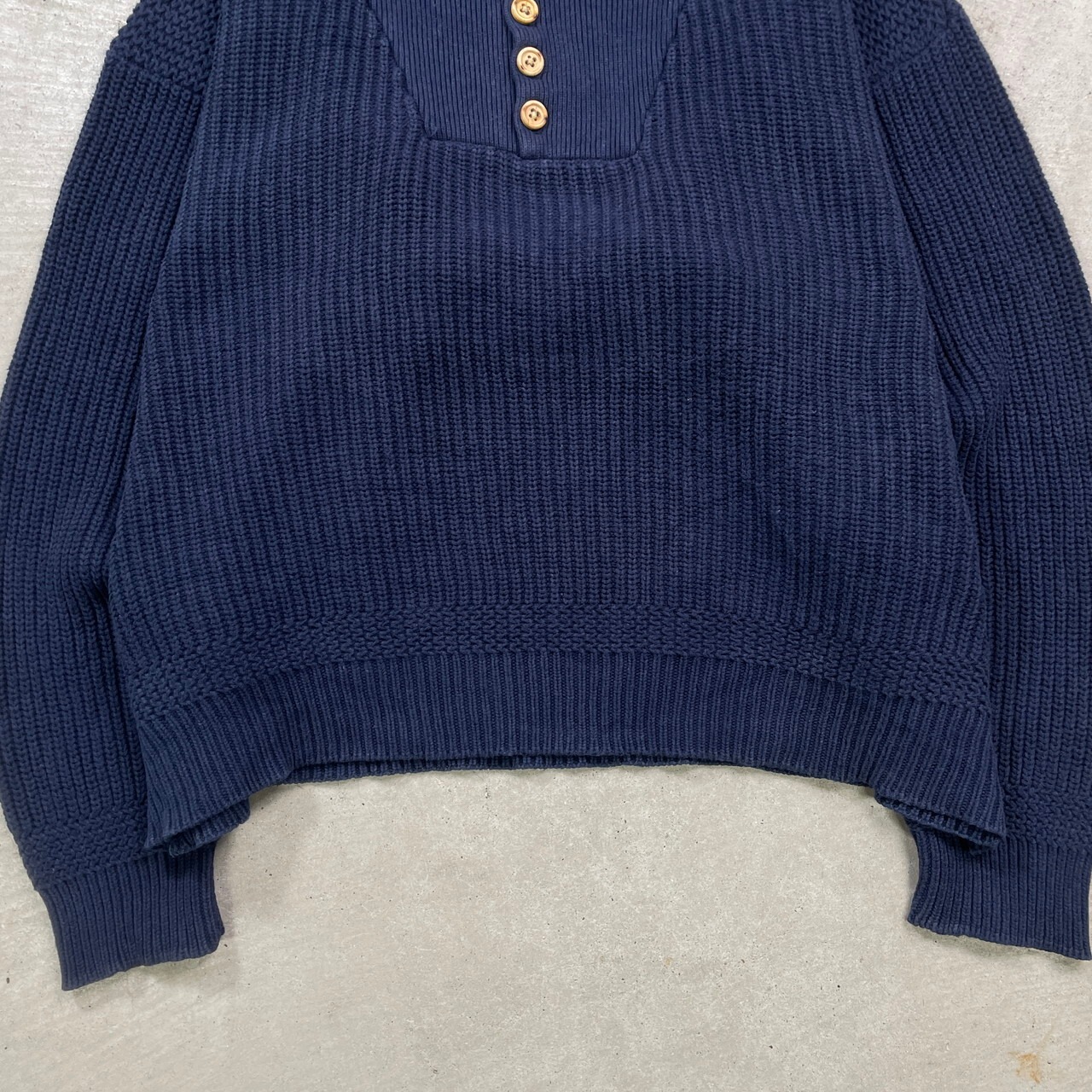80年代 Eddie Bauer エディーバウアー コットンニットセーター ジープ 