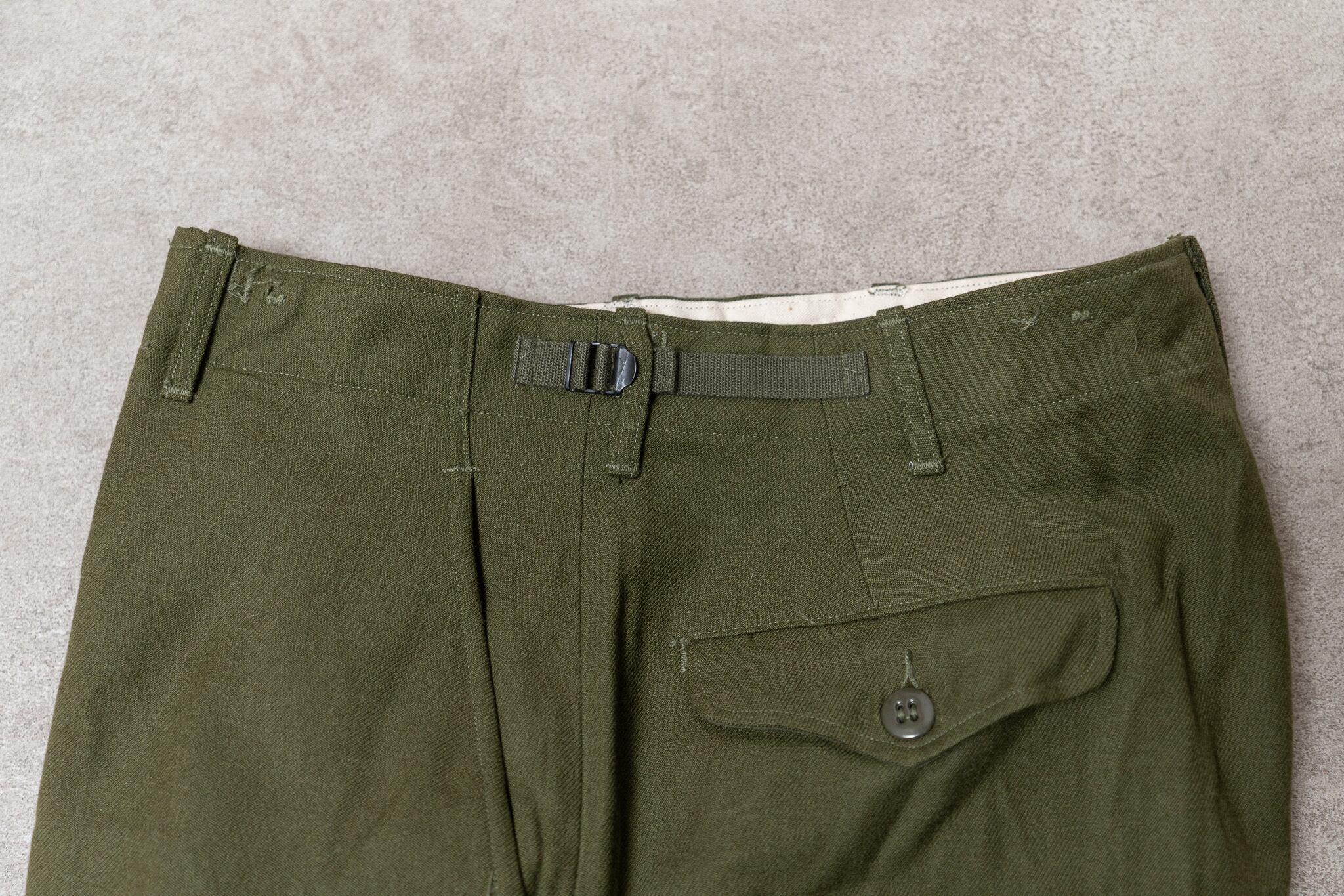 DEADSTOCK】U.S.Army M-1951 Field Wool Trousers Aluminum DEADSTOCK】U.S.Army M-1951 Field Wool Trousers Aluminum