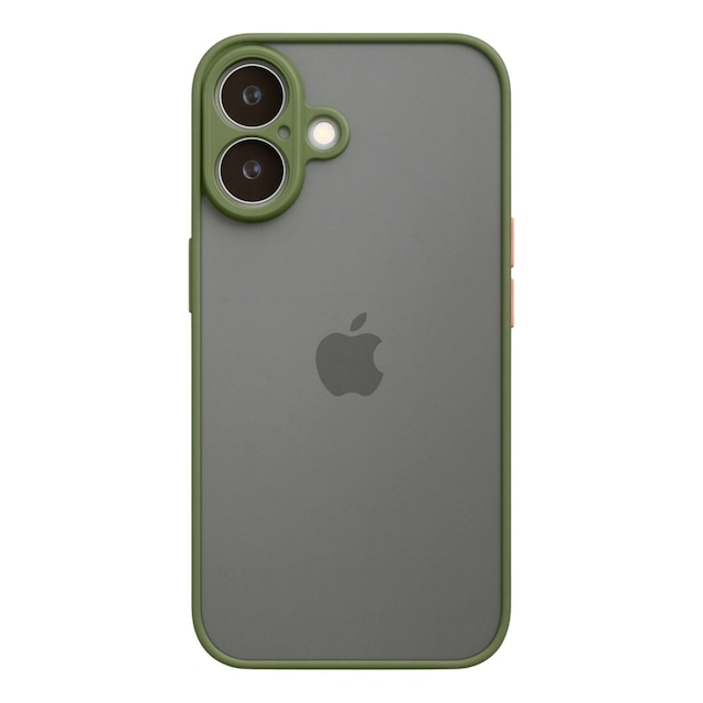 【iPhone 15/14/13/SE/8/7シリーズ専用ページ】バンパーハードケース（カーキ）