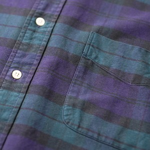 90s Ralph Lauren black watch shirt "The Big Oxford" [L] 古着