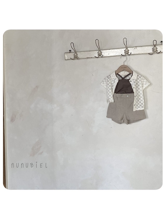 〘予約〙nunubiel / quadrangle shirts