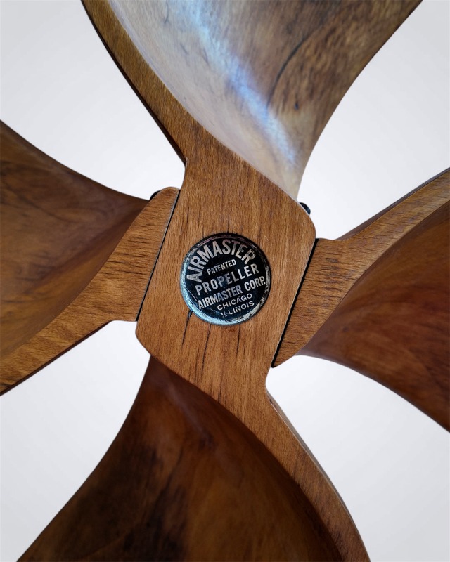 AIRMASTER CORP INDUSTRIAL WOODEN FAN