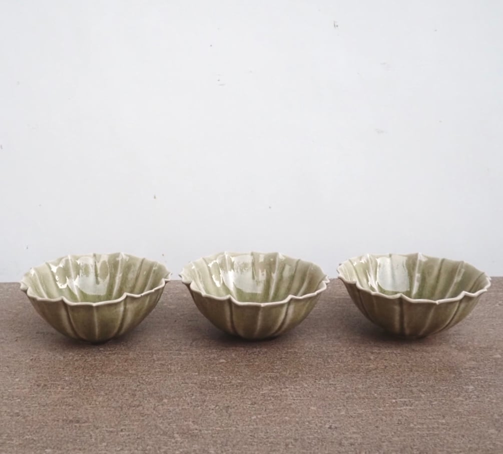 宮田竜司　稜花椀（マット） 2個セット 55a25b6934fe6cb5a3cbc8fe25bc4d