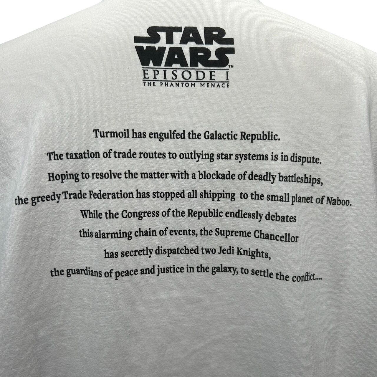 SLICK / STAR WARS Printed T-shirt Episode I White | 【FLAGS