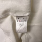 LACOSTE ラコステ ワッペン 半袖ポロシャツ 40/ホワイト/鹿の子