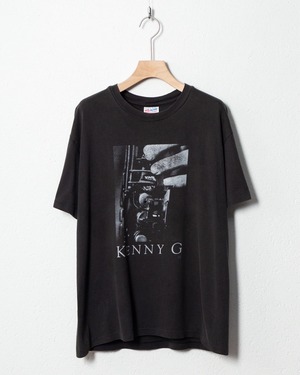 good fade printed T-shirt "Kenneth Gorelick" / Made In USA / single stitch