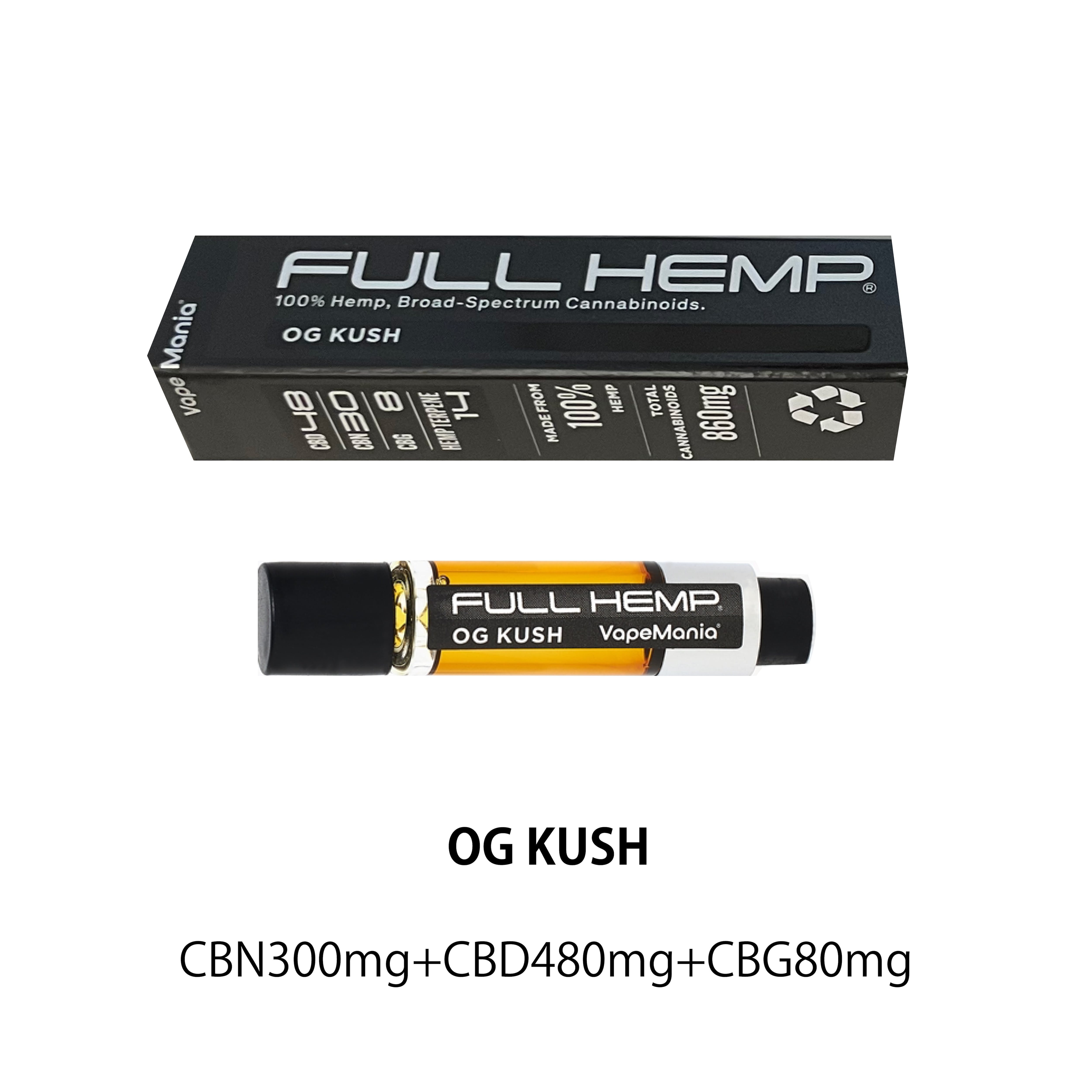 VapeMania FULL HEMP カートリッジ