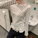 ティアードフリルヘムドットトップス ・78622