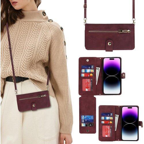 Hamany For iphone15promax ケース ショルダー アイフォン15プロ 