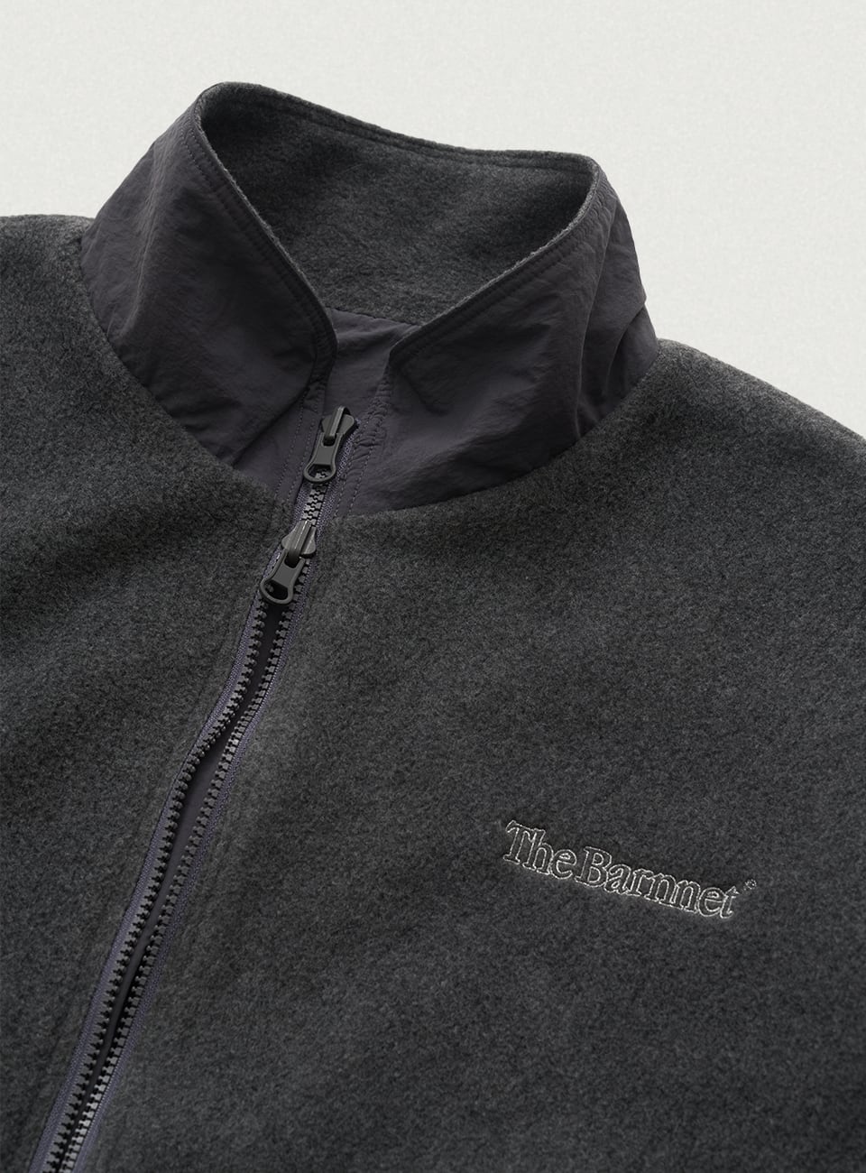 1月初旬発送 [The Barnnet] Charcoal Arctic Fleece Reversible Jacket