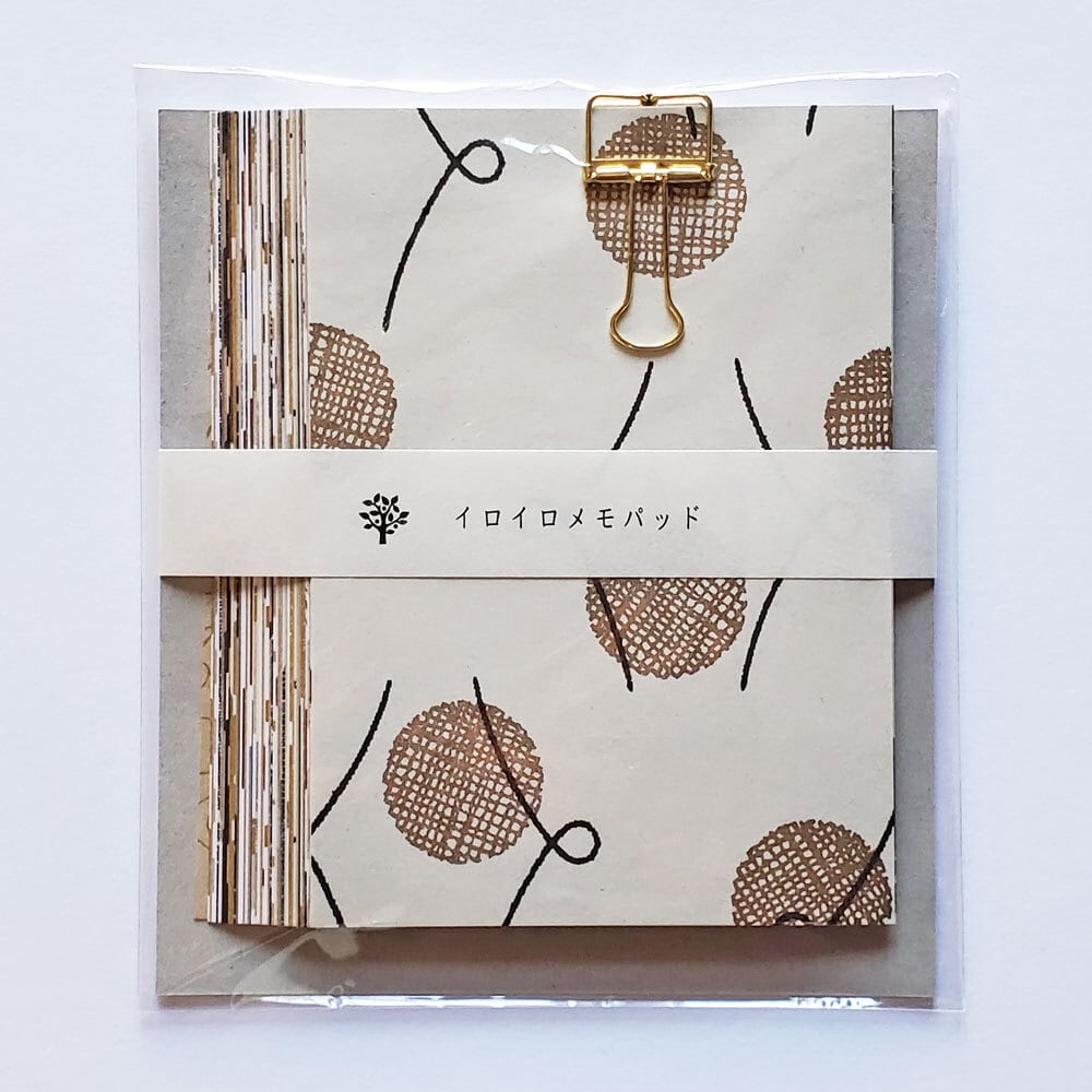 水縞 イロイロメモパッド シック 50枚アソート
