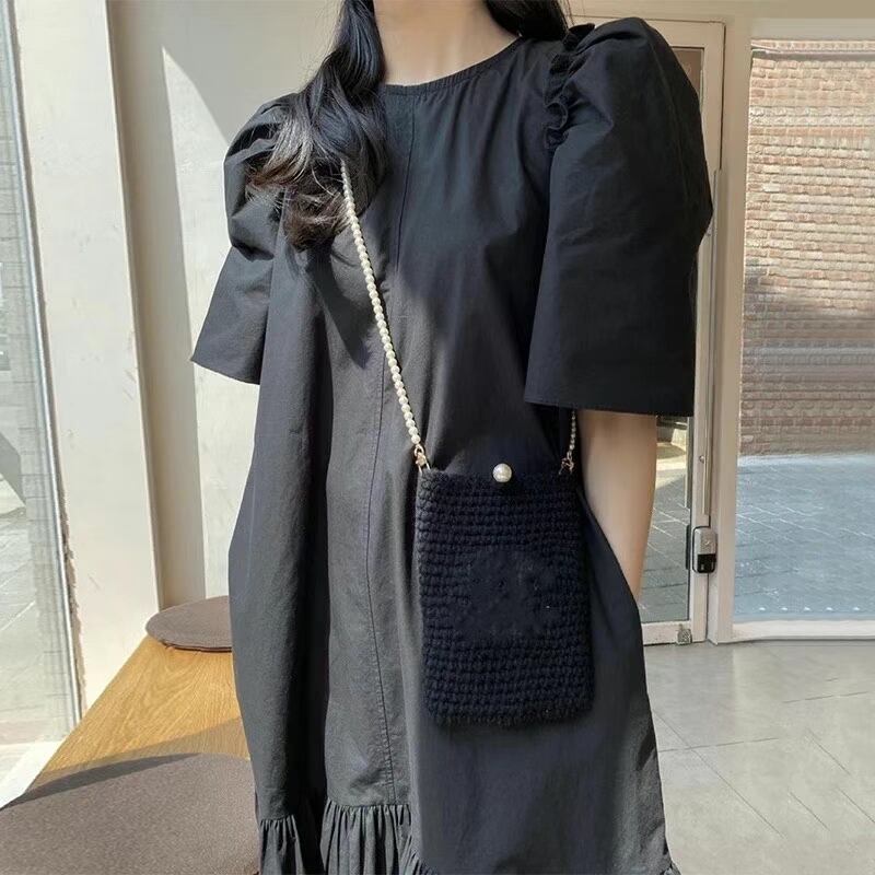 コットンティアードワンピース　AJ22262-6839