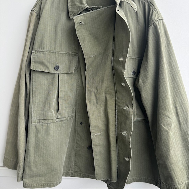 US Army M-43 HBT ジャケット 40R 40s 画像12